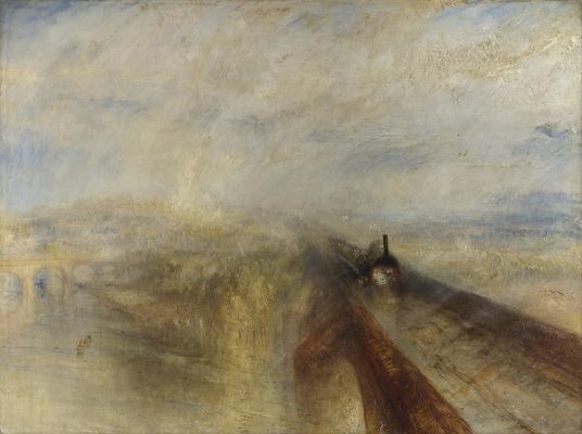 William Turner - Rain Steam and Speed - 1844 - Oil on canvas - National Gallery - London