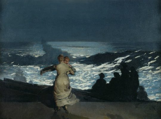 Winslow Homer - Summer Night - 1890 - Oil on canvas - Musee dOrsay - Paris