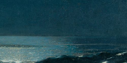 Summer Night Dance Full Moon Ocean Sea 1890 Fine Painting By Winslow Homer Repro