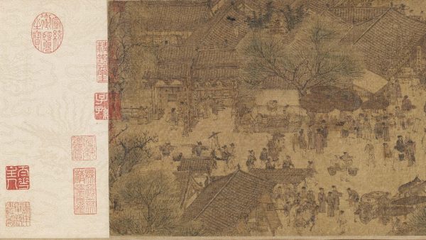 Zhang Zeduan - Along the River During the Qingming Festival - 001 - 1085-1145 - Ink and color on Silk Palace Museum - Beijing