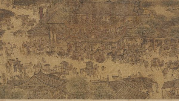 Zhang Zeduan - Along the River During the Qingming Festival - 002 - 1085-1145 - Ink and color on Silk Palace Museum - Beijing