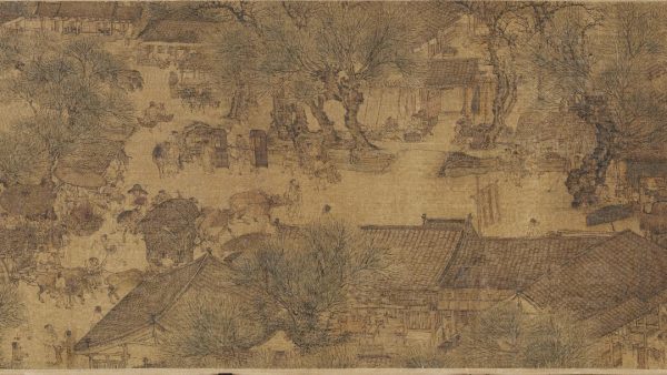 Zhang Zeduan - Along the River During the Qingming Festival - 004 - 1085-1145 - Ink and color on Silk Palace Museum - Beijing