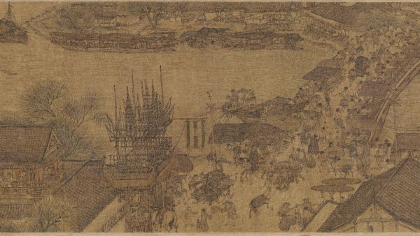 Zhang Zeduan - Along the River During the Qingming Festival - 006 - 1085-1145 - Ink and color on Silk Palace Museum - Beijing