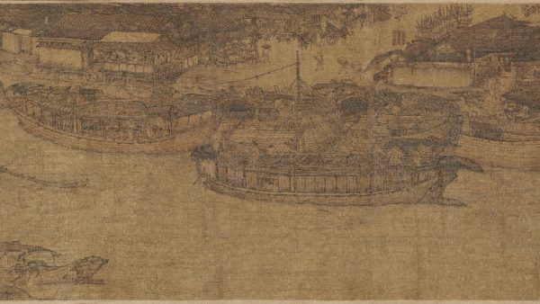 Zhang Zeduan - Along the River During the Qingming Festival - 008 - 1085-1145 - Ink and color on Silk Palace Museum - Beijing