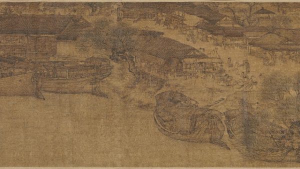 Zhang Zeduan - Along the River During the Qingming Festival - 009 - 1085-1145 - Ink and color on Silk Palace Museum - Beijing
