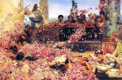 Lawrence Alma-Tadema - The Roses of Heliogabalus