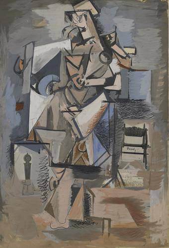 Arshile Gorky, Untitled (Cubist Figure), c. 1930