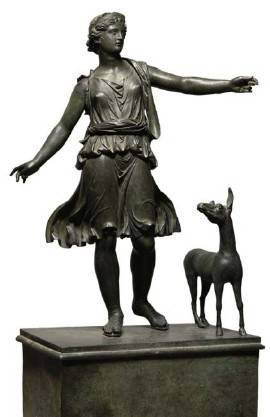 "Artemis and the Stag"
