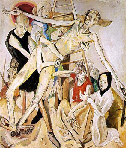 Max Beckmann - The Descent from the Cross