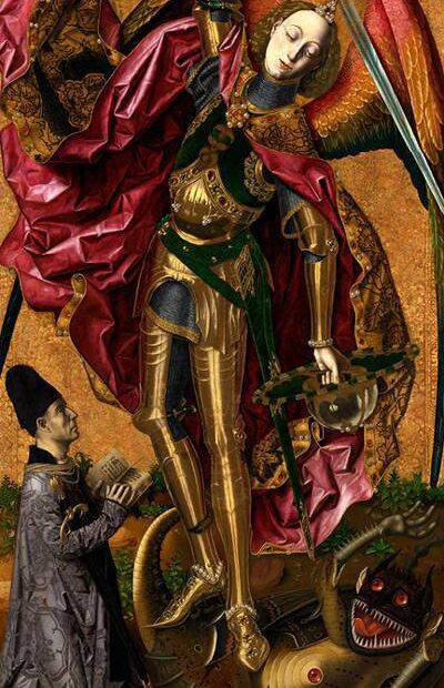 bermejo saint michael triumphs over the devil 1