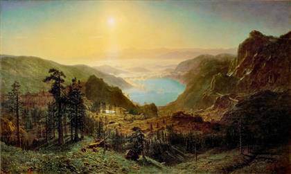 Albert Bierstadt - Donner Lake from the Summit