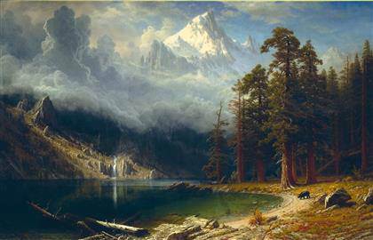 Albert Bierstadt: Mount Corcoran
