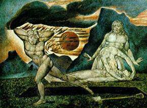 William Blake - The Body of Abel Found by Adam and Eve