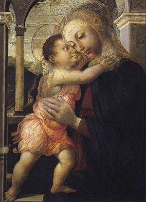 botticelli virgen galeria