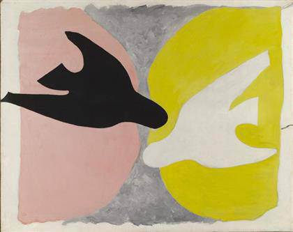 Georges Braque - L’oiseau noir et l’oiseau blanc