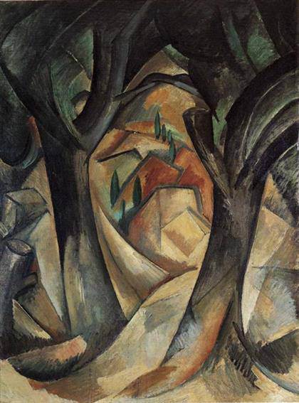 Georges Braque - Trees at L’Estaque