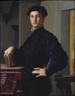 Bronzino - Retrato de hombre joven