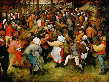 Pieter Bruegel the Elder - The Wedding Dance