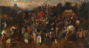 Pieter Bruegel el Viejo - El vino de la fiesta de San Martín
