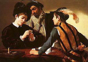 caravaggio Cardsharps