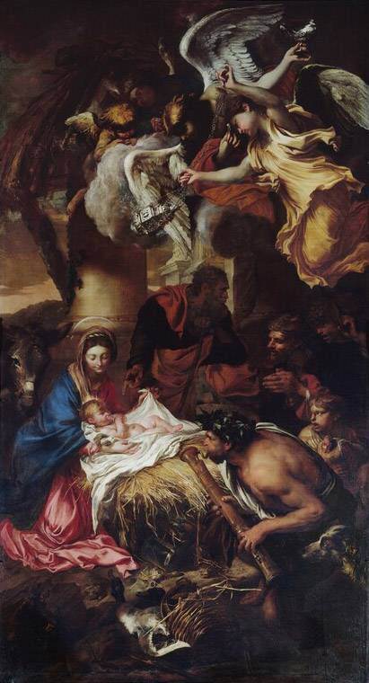 Giovanni Benedetto Castiglione, The Adoration of the Shepherds, 1645