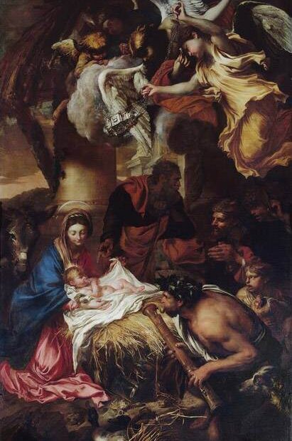 castiglione the adoration of the shepherds