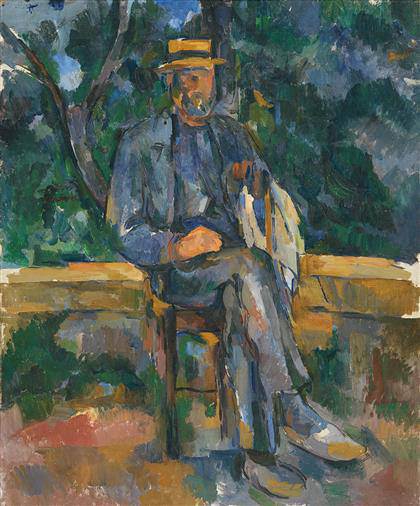 Paul Cézanne - Retrato de un campesino