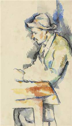 Paul Cézanne - Joueur de cartes (Jugador de cartas)