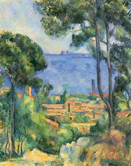Paul Cézanne, Vue sur L’Estaque et Le Château d’If