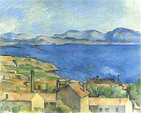 Paul Cézanne - "The Bay of Marseilles Seen from L'Estaque"