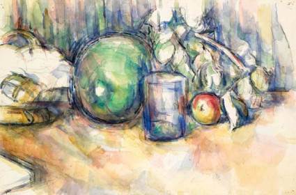 Una sensacional acuarela de Cezanne en Sothebys
