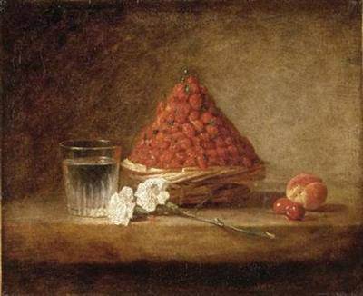 Jean Siméon Chardin - Basket of Wild Strawberries