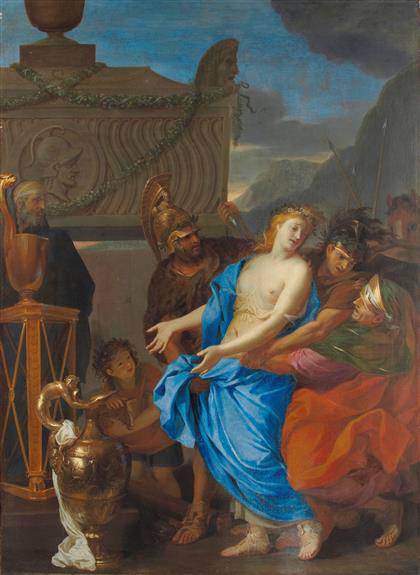 Charles Le Brun, Sacrificio de Polixena