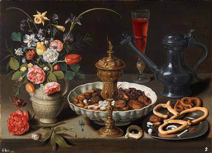 Clara Peeters - Bodegón con flores