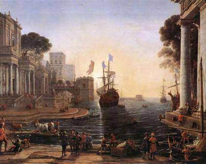 Claude Lorrain - Ulysses Returns Chryseis to her Father