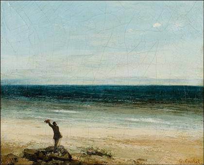 Gustave Courbet - Le Bord de mer à Palavas