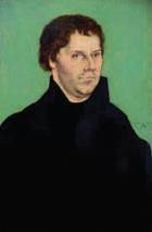 Lucas Cranach - Portrait of Martin Luther
