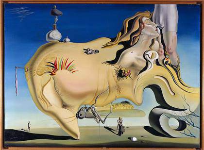 Salvador Dalí - Visage du Grand Masturbateur
