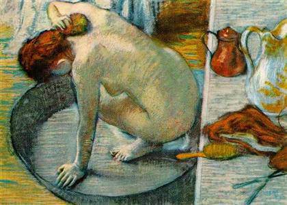 Edgar Degas - El baño