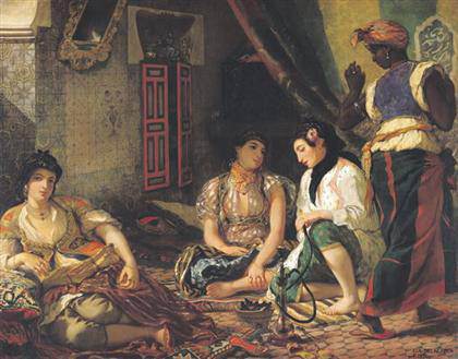 Delacroix - women of Algiers