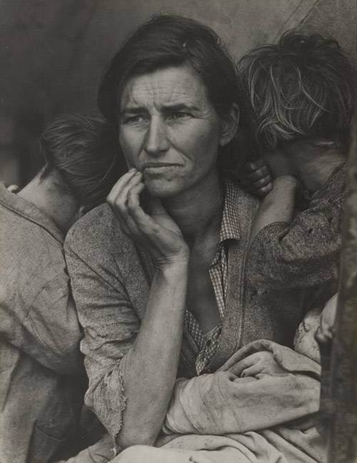 Dorothea Lange - Migrant Mother, Nipomo, California. March 1936