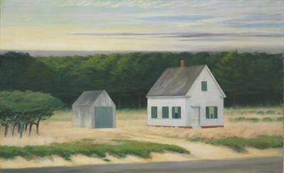 Edward Hopper - October on Cape Cod