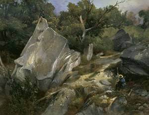 Enfantin: An Artist Painting in the Forest of Fontainebleau