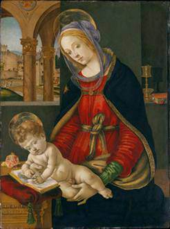 Filippino Lippi - Virgen y Niño