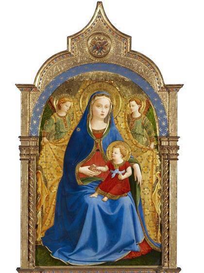 Madonna de la granada, Fra Angelico
