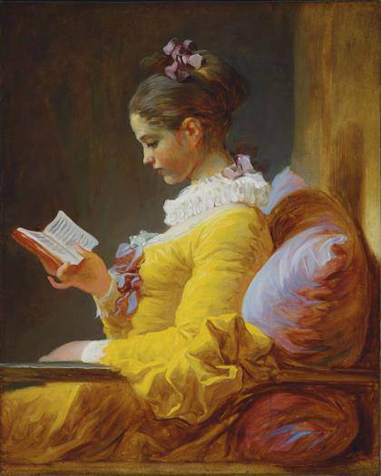 Fragonard - Joven leyendo