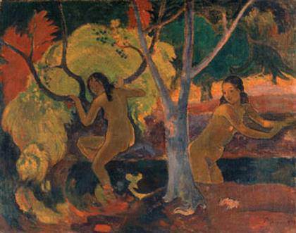 Gauguin - Bathers at Tahiti