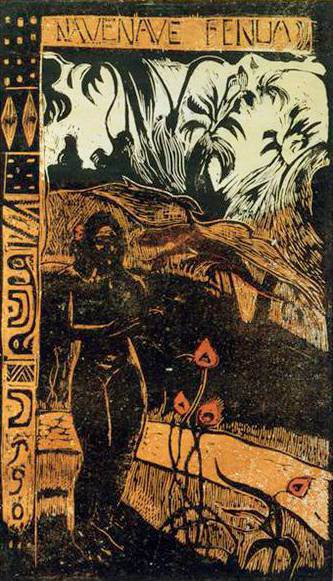 Paul Gauguin - Nave Nave Fenua (Tierra magnífica)