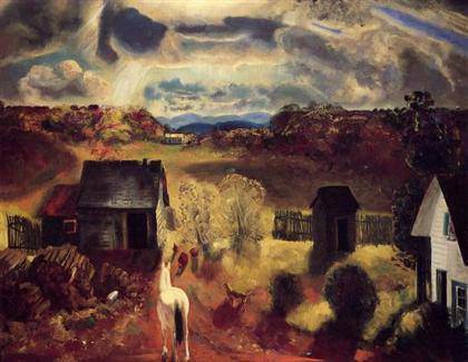 George Bellows - The White Horse