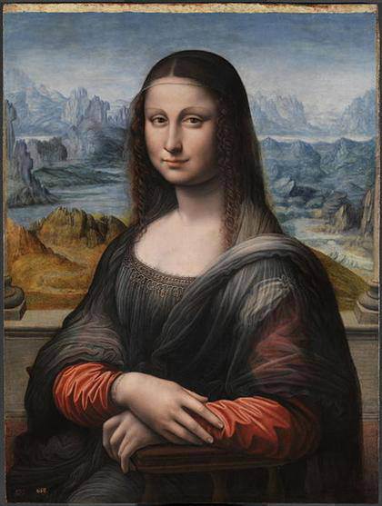 La Gioconda, Leonardo da Vinci's atelier - Prado